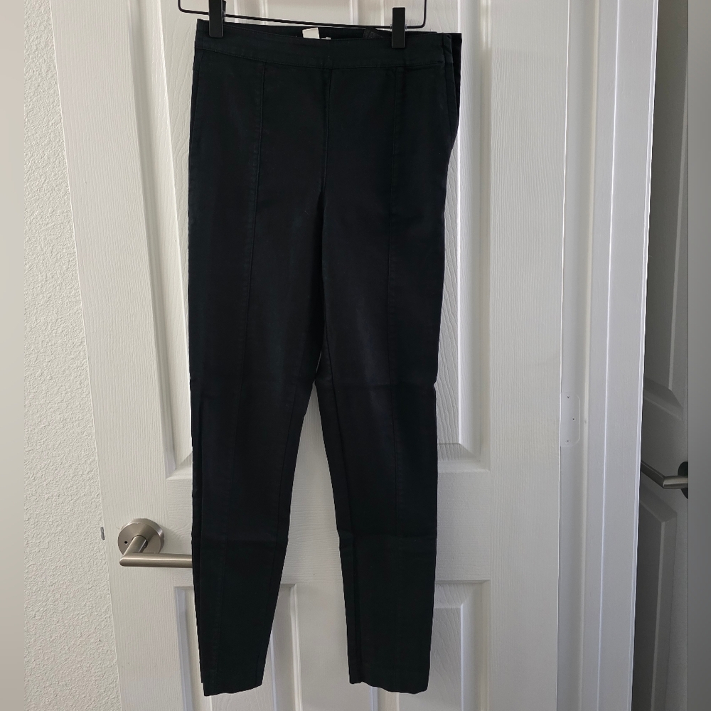 Sparkly Black Slim Fit Pants